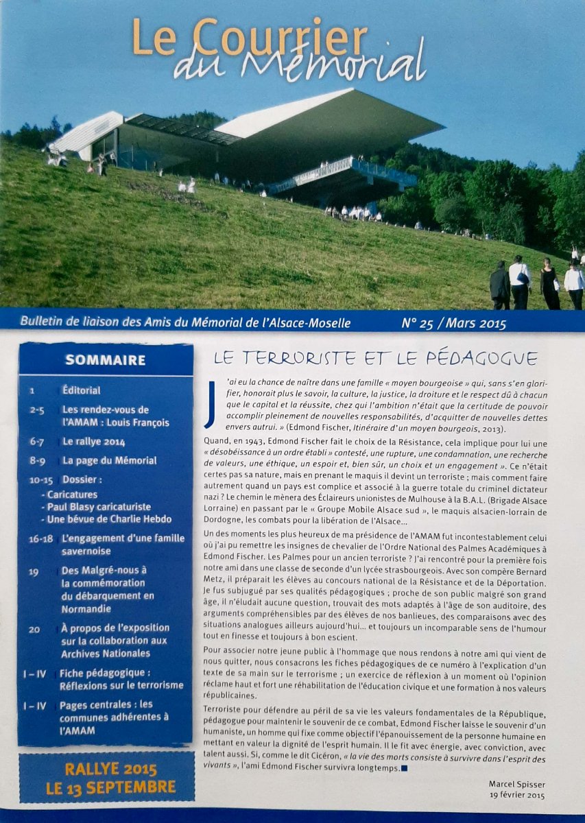 Le Courrier du Mémorial n°25 - AMAM