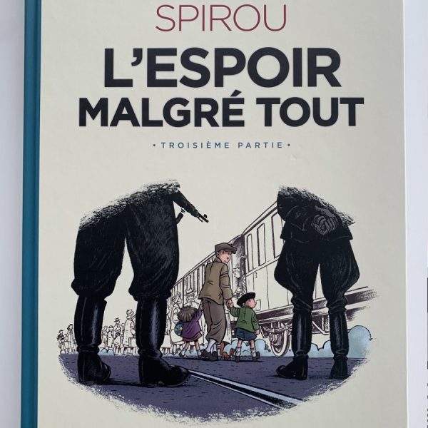 Couverture de la BD tome 4 "Spirou, l'espoir malgré tout"