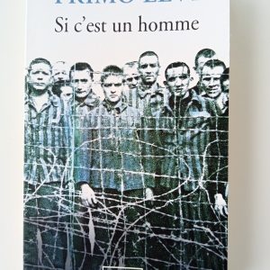 Couverture "Si c'est un homme" de Primo Levi