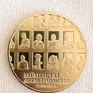 Verso de la médaille 2023 de la Monnaie de Paris