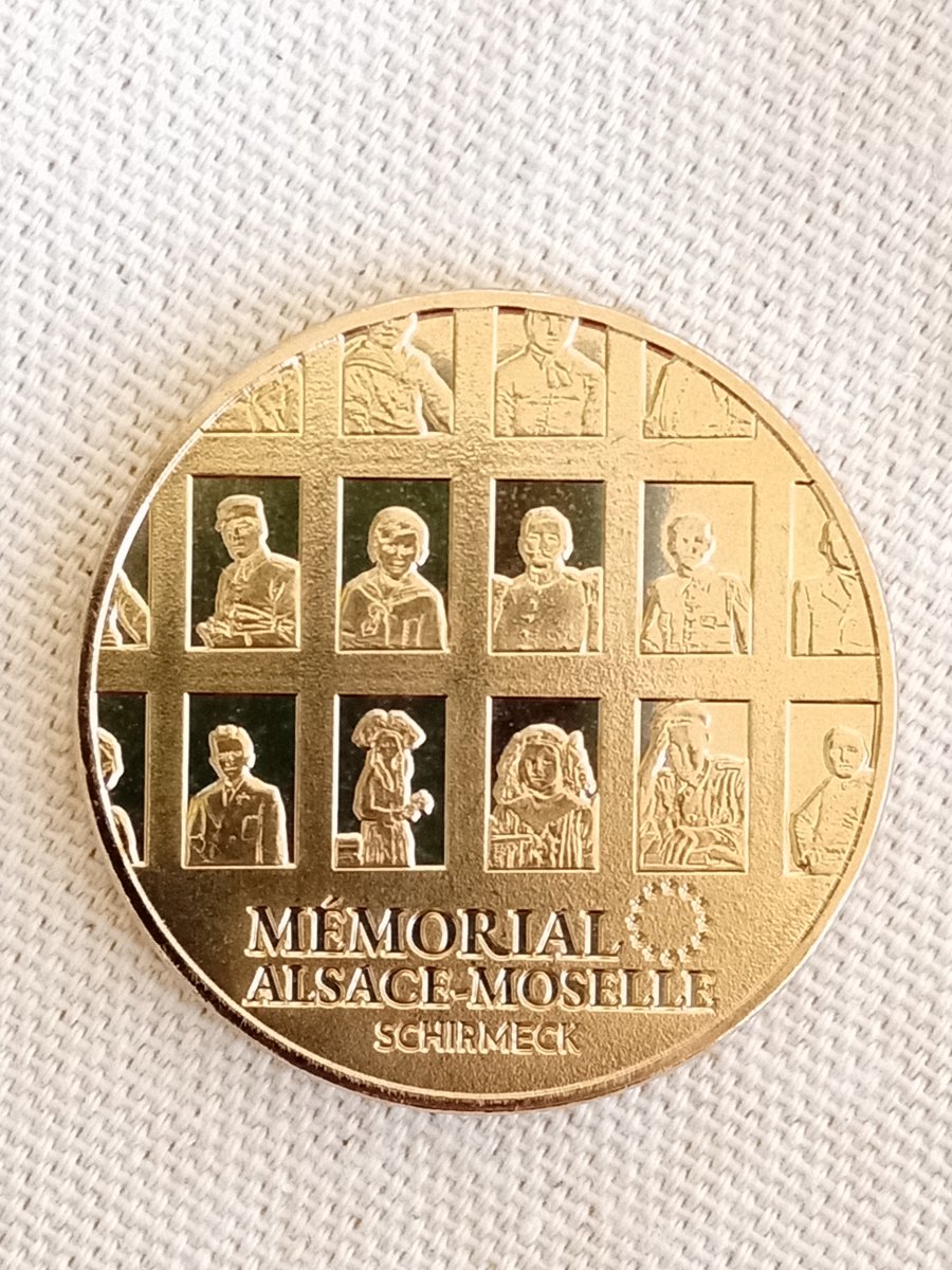 Médaille de la Monnaie de Paris - Mémorial Alsace Moselle