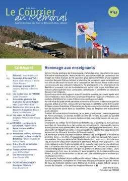 Courrier du Mémorial - N°43