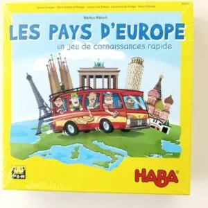 Jeu Les pays d'Europe(en translation)