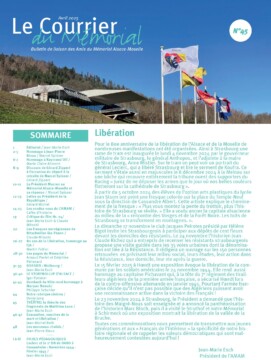 Courrier du Mémorial - N°45