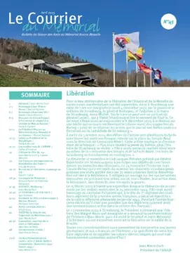 Courrier du Mémorial - N°45